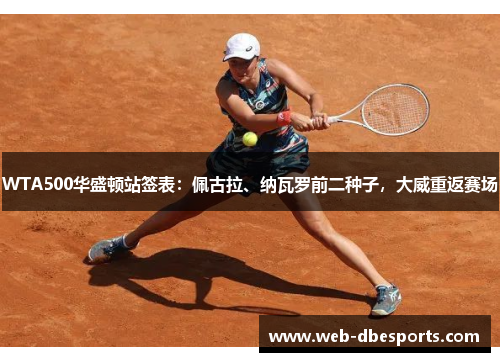 WTA500华盛顿站签表：佩古拉、纳瓦罗前二种子，大威重返赛场